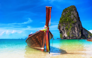 Thailand tropical beach summer background