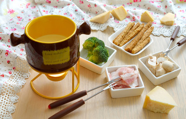 Cheese fondue