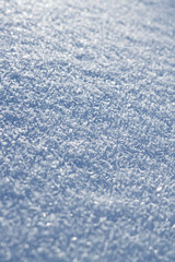 detail snow