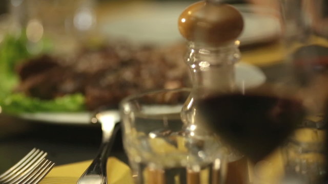 Italian grilled t bone steack called fiorentina   
