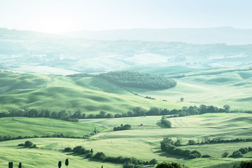 landscape in Tuscany, Italy