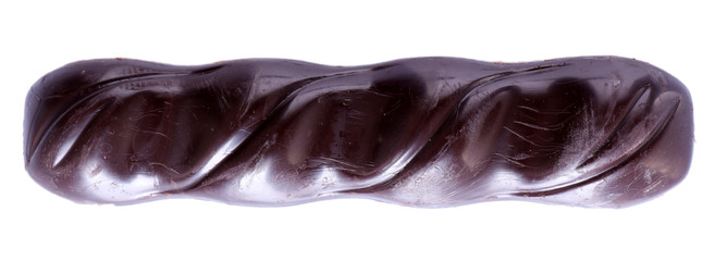 Chocolate stick, isolated on white