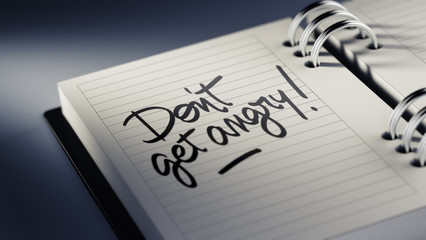 Closeup of a personal agenda setting an important date represent