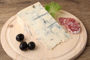 blue cheese salami