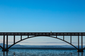 Foot-Bridge Over the Sea