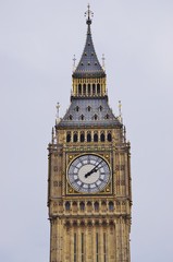 The Big Ben clock tower in London