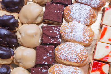 assortment of pastries
