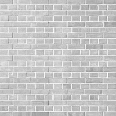 Obraz premium Old white brick wall background and texture..