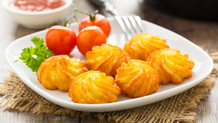 Herzoginkartoffeln - Pommes duchesse