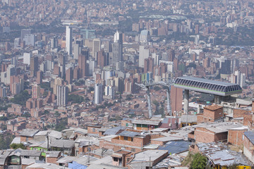 Medellin - Colombia. 10 de Enero de 2016. Panor&aacute;mica de la ciudad.