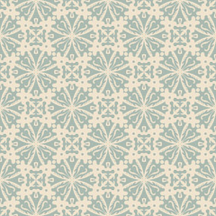 Elegant antique background image of round cross kaleidoscope pattern.
