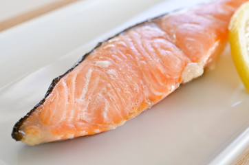 鮭の塩焼き