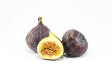 Fresh Ripe Purple Figs