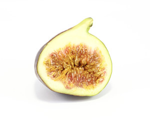 Fresh Ripe Purple Figs