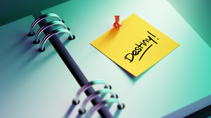 Closeup Yellow Sticky Note paste it in a notebook setting an app