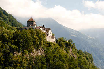 Fototapeta na wymiar Vaduz Castle - Liechtenstein