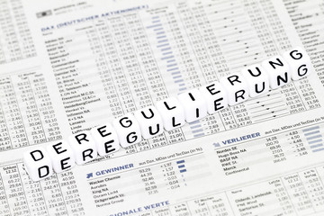 Deregulierung