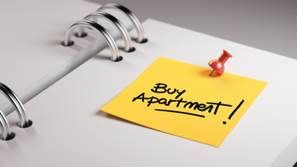 Closeup Yellow Sticky Note paste it in a notebook setting an app