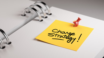 Closeup Yellow Sticky Note paste it in a notebook setting an app