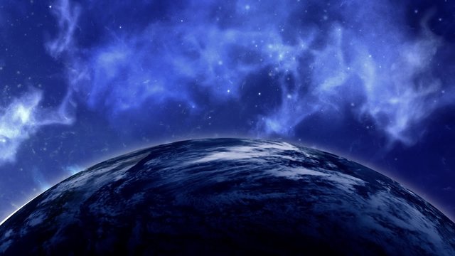 dramatic planet earth globe background