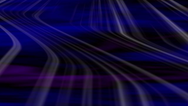This perfectly seamless and very useful abstract motion loop features a pattern of flowing, streaking lines over a colorful abstract background of cobalt blue and violet purple.