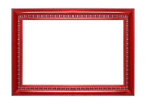 Red picture clearance frame