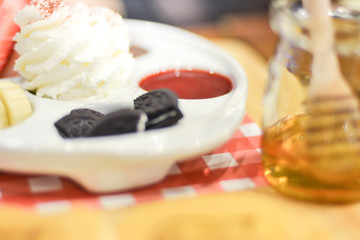 Ice cream dessert