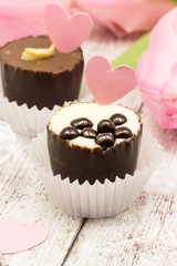 Luxury chocolate candies