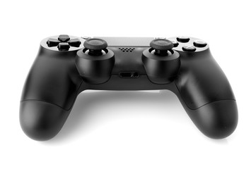 video game controller isolated on white background