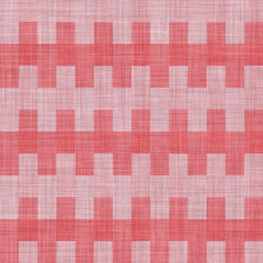 Seamless red and white geometric texture