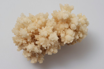 White rock crystal stone