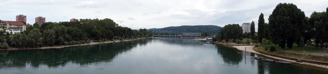 Dam and river