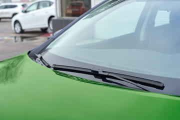 green car wipers