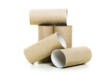 Empty paper roll