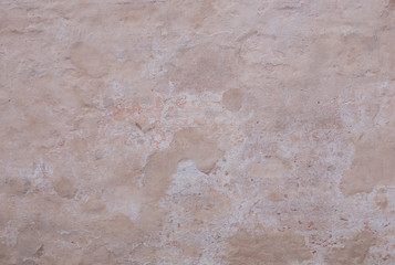 Old light wall from stone