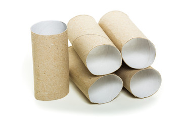 Empty paper roll