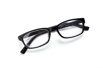 Black eyeglasses