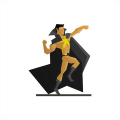 Superhero Vector Illustration