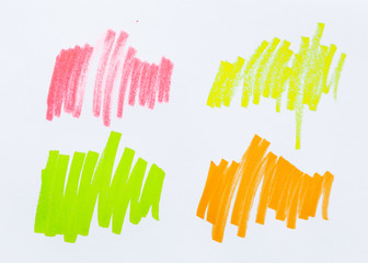 Felt-tip pen drawing series