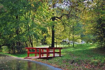 Obraz premium Kuskovo park in Moscow.