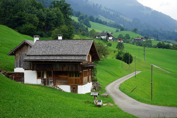 Farmhouse on the road