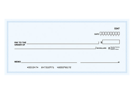 Bank check