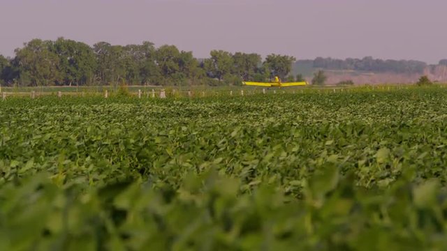 Crop Duster Plane at the Farm