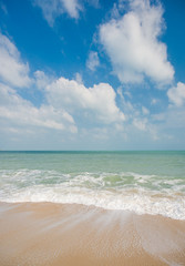 Landscape of Lamai beach Koh Samui island