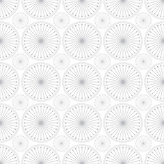 Seamless decorative vector background with abstract geometric pattern