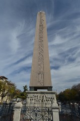 Egyptian Obelisk on Hippodrome in Istanbul