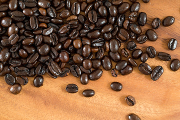 Roasted coffee bean