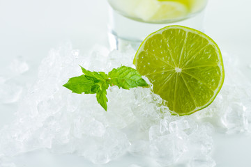 Mojito cocktail drink