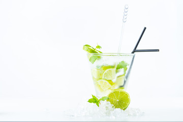 Mojito cocktail drink