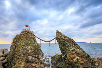 夫婦岩＠長崎市野母崎